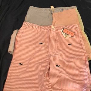 Just in time for Spring !! Bermuda shorts in seersucker . 2 for 1 price !
